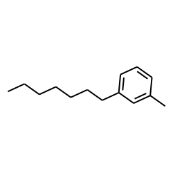 Benzene, 1-methyl-3-heptyl