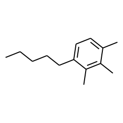 Benzene, 1,2,3-trimethyl-4-pentyl