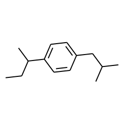 Benzene, 1-(1-methylpropyl)-4-(2-methylpropyl)