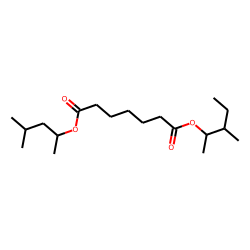 Pimelic acid, 4-methyl-2-pentyl 3-methyl-2-pentyl ester