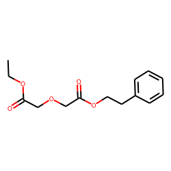 Diglycolic acid, ethyl phenethyl ester