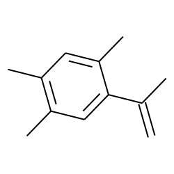Benzene, 1,2,4-trimethyl-5-(1-methylethenyl)-