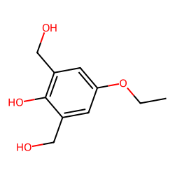 5-Ethoxy-2-hydroxy-m-xylene-alpha1,alpha3-diol