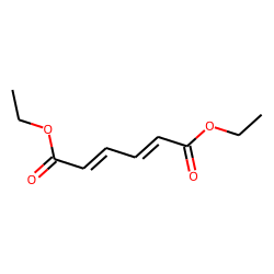 2,4-Hexadienedioic acid, diethyl ester