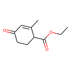 2-Cyclohexene-1-carboxylic acid, 2-methyl-4-oxo-, ethyl ester