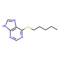 6-n-Amylmercaptopurine