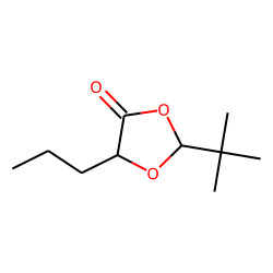 2-t-Butyl-5-propyl-[1,3]dioxolan-4-one