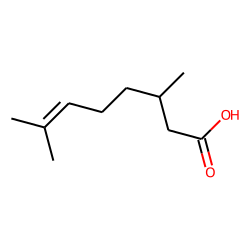 6-Octenoic acid, 3,7-dimethyl-