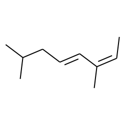 2,6-Dimethyl 4,6-octadiene (trans)
