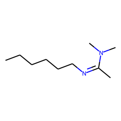 N'-Hexyl-N,N-dimethyl-acetamidine