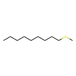 Methyl n-nonyl sulphide