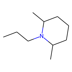 Piperidine, 2,6-dimethyl-1-propyl