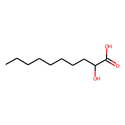 Decanoic acid, 2-hydroxy-