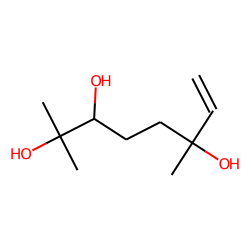 2,6-dimethyloct-7-ene-2,3,6-triol