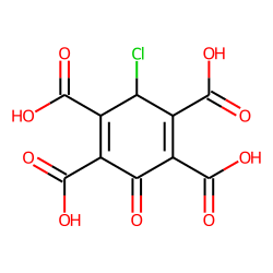 4-Chloro-2,3,5,6-tetracarboxycyclohexadiene-2,5-one-1