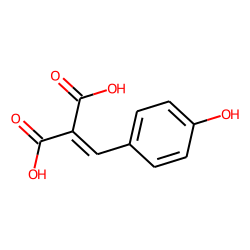 P-hydroxybenzylidene malonic acid