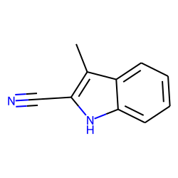 1H-Indole-2-carbonitrile, 3-methyl-