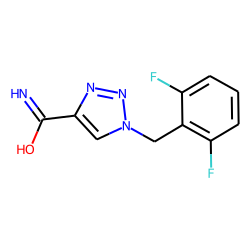 1-(2,6-Difluorobenzyl)-1H-1,2,3-triazole-4-carboxamide