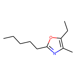 2-pentyl-4-methyl-5-ethyloxazole