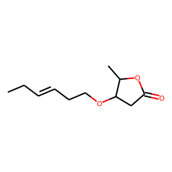 4-(cis-3-hexenoxy)-«gamma»-valerolactone