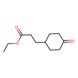 Cyclohexanepropionic acid, 4-oxo-, ethyl ester