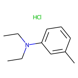 3-Methylbenzenamine, n,n-diethyl-, hydrochloride
