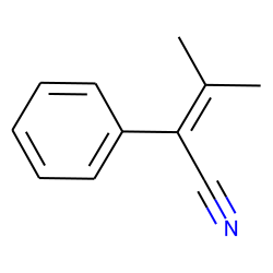 3-Methyl-2-phenyl-but-2-enenitrile