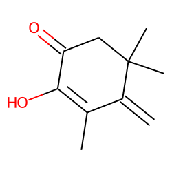 2-hydroxy-3,5,5-trimethyl-4-methylenecyclohex-2-en-1-one