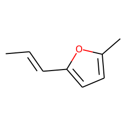 5-methyl-2-propenylfuran, cis