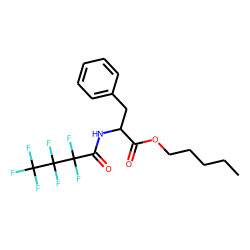l-Phenylalanine, n-heptafluorobutyryl-, pentyl ester
