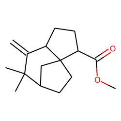 methyl [3S-(3«alpha»,3a«alpha»,6«alpha»,8a«alpha»)]-octahydro-7,7-dimethyl-8-methylene-1H-3a,6-methanoazulene-3-carboxylate