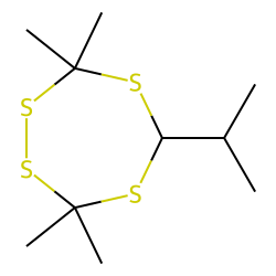 5-Isopropyl-3,3,7,7-tetramethyl-[1,2,4,6]tetrathiepane