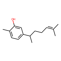 Phenol, 5-(1,5-dimethyl-4-hexenyl)-2-methyl-, (R)-
