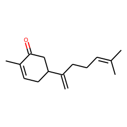(R)-2-Methyl-5-(6-methylhepta-1,5-dien-2-yl)cyclohex-2-enone