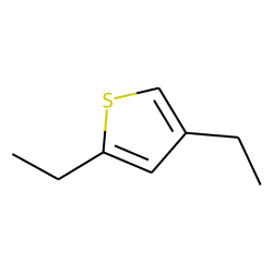 Thiophene, 2,4-diethyl