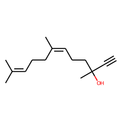 6,10-Dodecadien-1-yn-3-ol, 3,7,11-trimethyl-