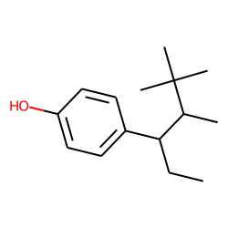 Phenol, 4-(1-ethyl-2,3,3-trimethylbutyl), diastereomer # 2