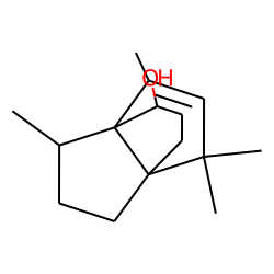 6,6,8,9-tetramethyltricyclo[3.3.3.0]-undec-7-en-2-ol