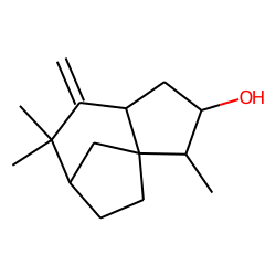 (2R,3R,3aR,6R,8aS)-3,7,7-Trimethyl-8-methyleneoctahydro-1H-3a,6-methanoazulen-2-ol