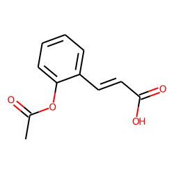 o-Acetoxycinnamic acid