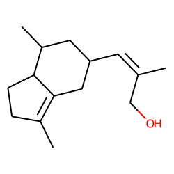(E)-3-((5R,7R,7aR)-3,7-Dimethyl-2,4,5,6,7,7a-hexahydro-1H-inden-5-yl)-2-methylprop-2-en-1-ol