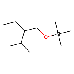 1-Butanol, 2-ethyl-3-methyl, TMS
