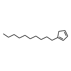1,3-Cyclopentadiene, 1-decyl