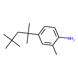 Aniline, 2-methyl-4-(1',1',3',3'-tetramethylbutyl)-