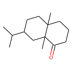 1(2H)-Naphthalenone, octahydro-4a,8a-dimethyl-7-(1-methylethyl)-, [4aR-(4a«alpha»,7«beta»,8a«alpha»)]-