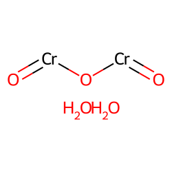 Hydrous chrome oxide