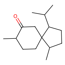 SPIRO[4.5]DECAN-7-ONE, 1,8-DIMETHYL-4-(1-METHYLETHYL)-