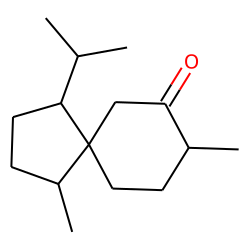 Spiro[4.5]decan-7-one, 1,8-dimethyl-4-(1-methylethyl)-