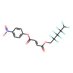 Fumaric acid, 4-nitrophenyl 2,2,3,3,4,4,5,5-octafluoropentyl ester