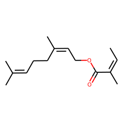 (Z)-3,7-dimethyl-2,6-octadienyl 2-methylcrotonate